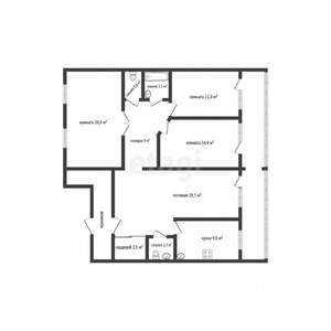 4-к квартира, вторичка, 103м2, 8/10 этаж