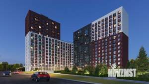 1-к квартира, строящийся дом, 30м2, 6/16 этаж