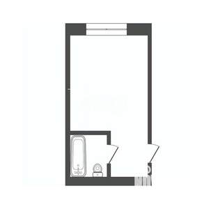 Студия квартира, вторичка, 17м2, 8/9 этаж