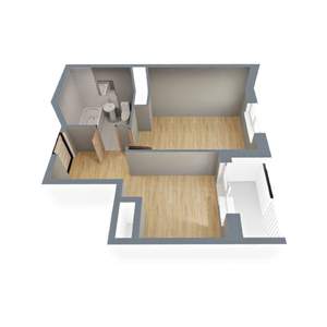 1-к квартира, вторичка, 32м2, 17/17 этаж