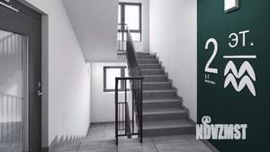 2-к квартира, строящийся дом, 62м2, 4/17 этаж