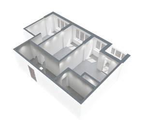 1-к квартира, вторичка, 59м2, 12/17 этаж
