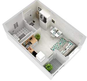 1-к квартира, вторичка, 31м2, 8/25 этаж