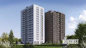 2-к квартира, строящийся дом, 61м2, 3/16 этаж