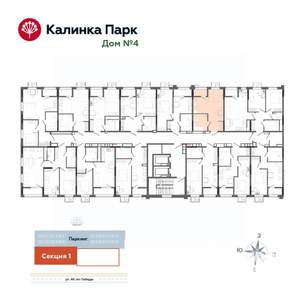 Студия квартира, вторичка, 31м2, 7/17 этаж