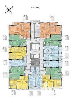 3-к квартира, вторичка, 59м2, 4/17 этаж