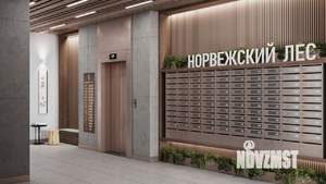 1-к квартира, строящийся дом, 35м2, 16/17 этаж