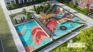 3-к квартира, строящийся дом, 78м2, 9/16 этаж