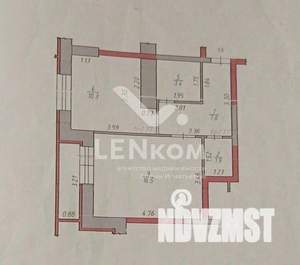 1-к квартира, вторичка, 40м2, 14/16 этаж