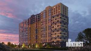 2-к квартира, строящийся дом, 60м2, 5/17 этаж