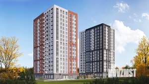 1-к квартира, строящийся дом, 35м2, 9/17 этаж