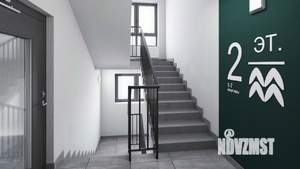 1-к квартира, строящийся дом, 37м2, 2/17 этаж