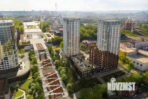 Студия квартира, строящийся дом, 93м2, 12/23 этаж