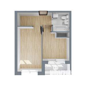 1-к квартира, вторичка, 31м2, 12/17 этаж