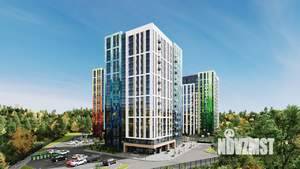 1-к квартира, вторичка, 35м2, 7/17 этаж