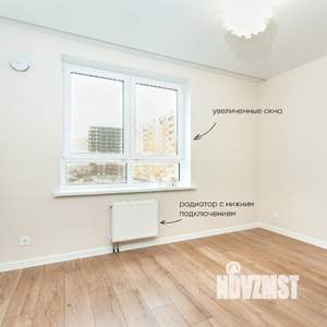 2-к квартира, сданный дом, 59м2, 2/25 этаж