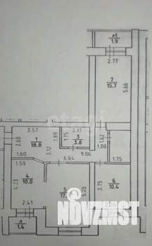 3-к квартира, вторичка, 110м2, 9/11 этаж