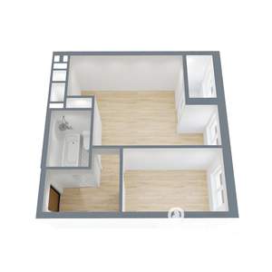 1-к квартира, вторичка, 41м2, 3/17 этаж