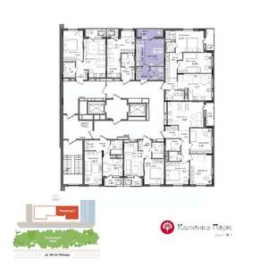 Студия квартира, вторичка, 25м2, 15/17 этаж