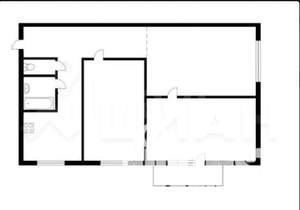 3-к квартира, вторичка, 53м2, 5/5 этаж