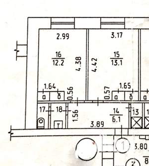 2-к квартира, вторичка, 37м2, 4/9 этаж