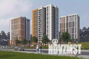1-к квартира, строящийся дом, 36м2, 2/26 этаж