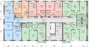 2-к квартира, строящийся дом, 60м2, 4/17 этаж