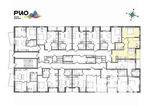 2-к квартира, вторичка, 58м2, 12/17 этаж