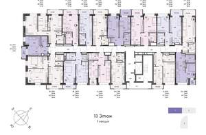 2-к квартира, вторичка, 49м2, 13/17 этаж