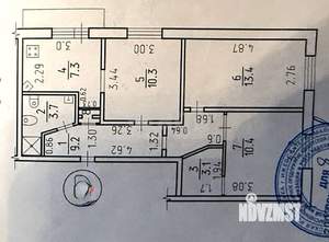 3-к квартира, вторичка, 58м2, 5/9 этаж
