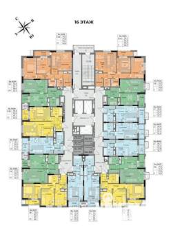 1-к квартира, вторичка, 36м2, 16/17 этаж