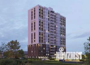 1-к квартира, строящийся дом, 40м2, 5/17 этаж