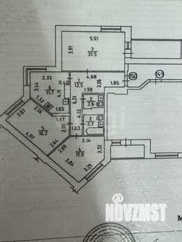 3-к квартира, вторичка, 100м2, 14/17 этаж