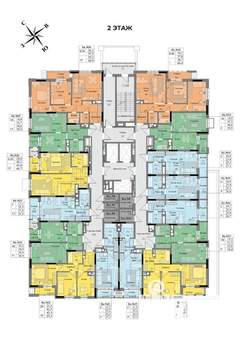 3-к квартира, вторичка, 59м2, 2/17 этаж