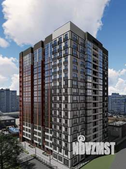 1-к квартира, строящийся дом, 33м2, 2/17 этаж