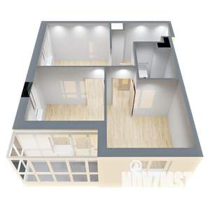 2-к квартира, вторичка, 46м2, 12/17 этаж