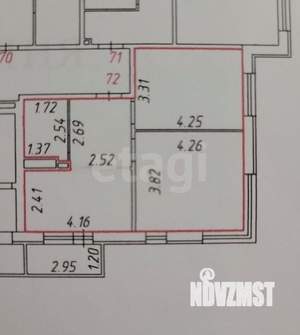 2-к квартира, вторичка, 52м2, 10/18 этаж