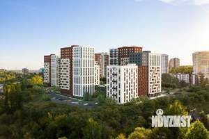 2-к квартира, строящийся дом, 55м2, 13/17 этаж