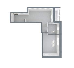 1-к квартира, вторичка, 44м2, 13/17 этаж