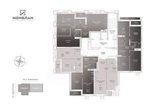 2-к квартира, сданный дом, 48м2, 5/17 этаж