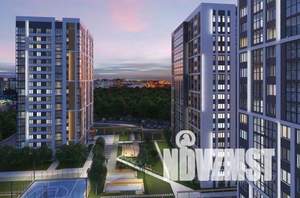 3-к квартира, строящийся дом, 74м2, 20/26 этаж