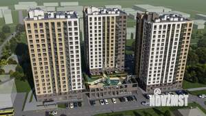 3-к квартира, строящийся дом, 55м2, 11/17 этаж