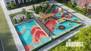 2-к квартира, строящийся дом, 56м2, 9/17 этаж
