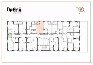 Студия квартира, вторичка, 28м2, 4/17 этаж