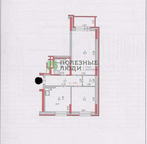 2-к квартира, вторичка, 48м2, 14/15 этаж