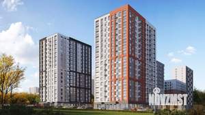 2-к квартира, строящийся дом, 58м2, 11/17 этаж