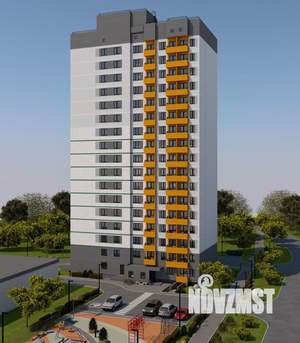 3-к квартира, строящийся дом, 65м2, 17/17 этаж