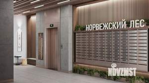 2-к квартира, строящийся дом, 57м2, 11/17 этаж