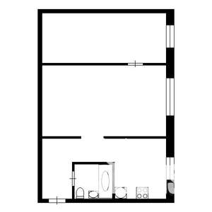 2-к квартира, вторичка, 44м2, 2/5 этаж