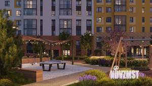 2-к квартира, строящийся дом, 57м2, 17/17 этаж